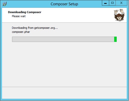 Baixando composer.phar